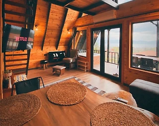 Sapanca Kuruçeşme'de Huzurlu Doğada, Özel Havuzlu, 4 Kişilik Bungalov - 4