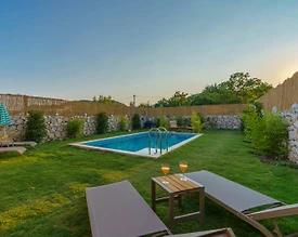 Kaş Bezirgan'da Huzurlu Konumda, Özel Havuzlu, Kiralık Villa - 3