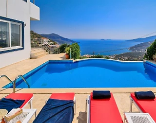 Kaş Kalkan'da Denize Yakın, Özel Havuzlu, 10 Kişilik Villa - 5