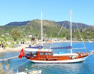 Bozburun'da Huzuru ve Sakinliği Bir Arada Sunan, 12 Kişilik Gulet - 3