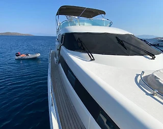 Bodrum Çıkışlı Enfes Mavi Yolculuk Sunan, 20 Metrelik, Lüks Katamaran - 4