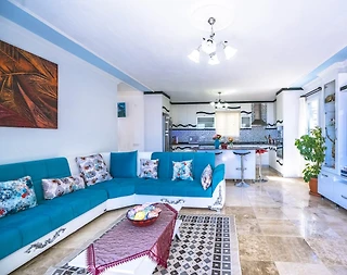 Kaş İslamlar'da Sessiz ve Huzurlu Doğada, Özel Havuzlu, Şık Villa - 5