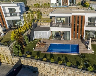 Muğla Bodrum'da Marinaya Yakın, Özel Havuzlu, Manzaralı Villa - 3