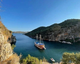 Kaş'ta Huzurlu Sularda, Geniş Ailelere Uygun, 12 Kişilik Gulet - 3