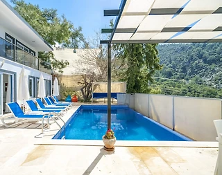 Kaş İslamlar'da Sessiz ve Huzurlu Doğada, Özel Havuzlu, Şık Villa - 1