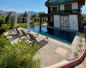 Fethiye Ölüdeniz'de Doğa İçerisinde, Özel Havuzlu, 8 Kişilik Villa - 2