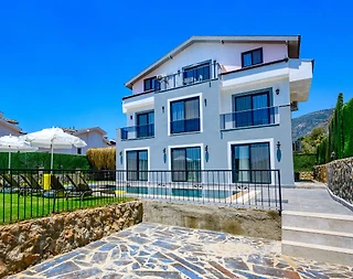 Fethiye Ölüdeniz'de Bahçeli, Özel Havuzlu, Yazlık Villa - 4