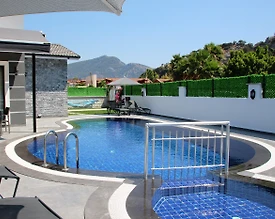 Ortaca Dalyan'da Merkezi Konumda, Özel Havuzlu, Lüks Villa - 2