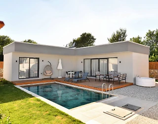 Fethiye Yeşilüzümlü'de Doğa İle İç İçe, Özel Havuzlu, 2+1 Lüks Villa - 2