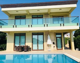 Alanya Kargıcak'ta Tesis İçerisinde, Özel Havuzlu, 3+1 Villa - 2