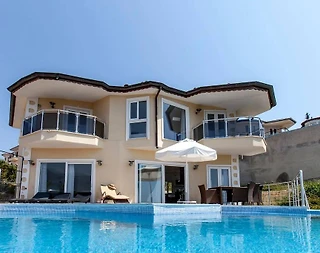 Kaş Andifli'de Muhteşem Deniz Manzaralı, Özel Havuzlu, Keyifli Villa - 1