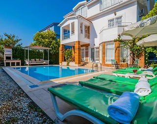 Fethiye Foça'da Doğa İle İç İçe, Özel Havuzlu, 5+1 Ferah Villa - 5