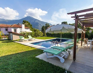 Fethiye Ölüdeniz'de Denize ve Plaja Yakın, Özel Havuzlu, Bahçeli Villa - 5