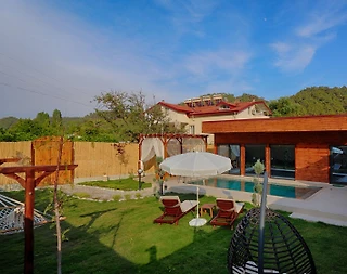 Fethiye İnlice'de Doğa Manzaralı, Özel Havuzlu, Jakuzili Villa - 3