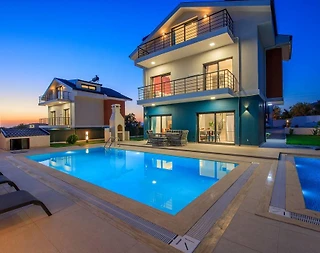 Fethiye Ölüdeniz'de Doğa İçerisinde, Özel Havuzlu, Jakuzili Villa - 1