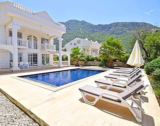 Fethiye Ölüdeniz'de Özel Havuzlu, 8 Kişilik, Konforlu Kiralık Villa - 2