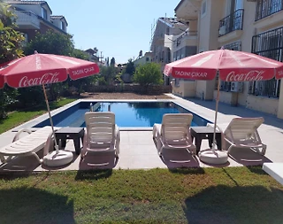 Fethiye Babataşı'nda Merkezi Konumda, Ortak Havuzlu, 1+1 Suit - 2