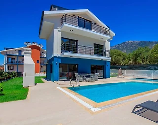 Fethiye Ölüdeniz'de Doğa İçerisinde, Özel Havuzlu, Jakuzili Villa - 3