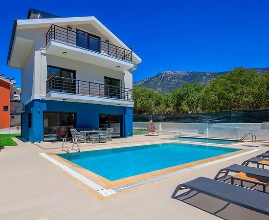 Fethiye Ölüdeniz'de Doğa İçerisinde, Özel Havuzlu, Jakuzili Villa - 1