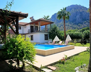 Dalyan'da Doğa İçerisinde, Özel Havuzlu, Korunaklı, Kiralık Villa - 4