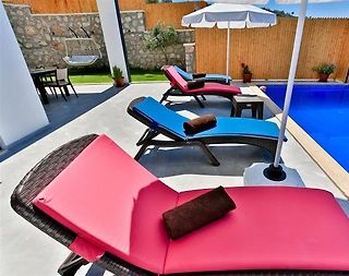 Kaş Patara'da Nezih Konumda, Özel Havuzlu, Modern Villa - 3