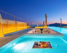 Kalkan Kördere'de Eşsiz Deniz Manzaralı, Özel Havuzlu, 6 Kişilik Villa - 3