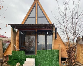 Yalova Çınarcık'ta Doğa Manzaralı, Jakuzili, Hoş Tasarımlı Bungalov - 2