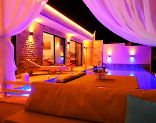 Kaş İslamlar'da Deniz ve Doğa Manzaralı, Özel Havuzlu, Lüks Villa - 3