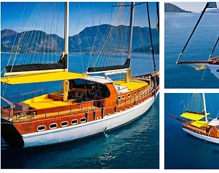 Fethiye Göcek'te Modern Tasarıma Sahip, 10 Kişilik, Lüks Gulet - 5