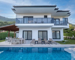 Fethiye İnlice'de Kalabalık Ailelere Uygun, Özel Havuzlu, Lüks Villa - 5