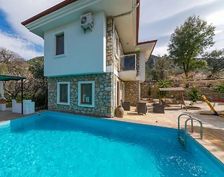 Marmaris Söğüt'te Kalabalık Gruplara Uygun, Özel Havuzlu, Modern Villa - 1