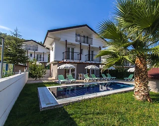 Fethiye Ölüdeniz'de Plaja Yakın, Özel Havuzlu, Ekonomik Villa - 4