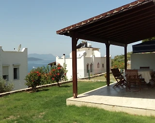 Muğla Milas'ta Plajlı Sitede, Deniz Manzaralı, Tripleks Villa - 3