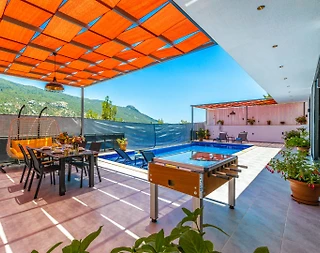 Kaş İslamlar'da Doğa İçerisinde, Özel Havuzlu, Lüks Villa - 4