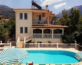 Fethiye Ölüdeniz'de 10 Kişilik, Özel Havuzlu, Barbekülü Villa - 2