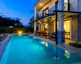 Fethiye Ölüdeniz'de Site İçerisinde, Özel Havuzlu, Konforlu Villa - 4