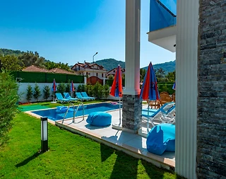 Fethiye Ölüdeniz'de Sessiz ve Sakin Konumda, Özel Havuzlu, Kiralık Villa - 3