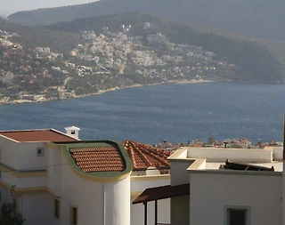 Kaş Kalkan'da Deniz Manzaralı, 8 Kişilik, Muhafazakar Villa - 5