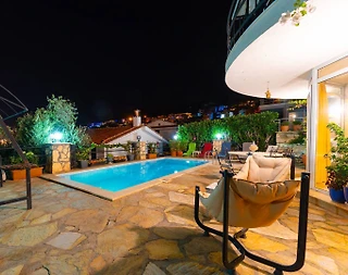 Kaş Kalkan'da Enfes Deniz Manzaralı, Özel Havuzlu, Kiralık Villa - 3