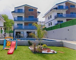 Fethiye Ölüdeniz'de Çocuk Oyun Alanlı, Özel Havuzlu, Lüks Villa - 4