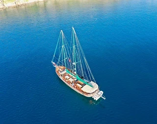 Bodrum'da Huzur Dolu Maviliklerde, 8 Kişilik, Bakımlı Gulet - 3