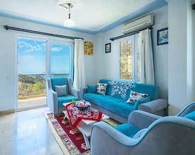 Kaş İslamlar'da Sessiz ve Huzurlu Doğada, Özel Havuzlu, Kiralık Villa - 3