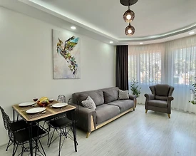 Fethiye'de Modern Tasarıma Sahip, 1+1, Yazlık, Kiralık Suit - 3