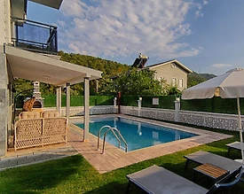 Fethiye Göcek'te Ailelere Uygun, Özel Havuzlu, Tripleks Lüks Villa - 3