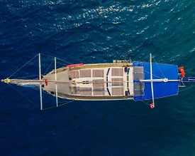 Muğla Marmaris Çıkışlı, 16 Kişilik, 8 Kabinli, Kaptanlı, Kiralık Gulet - 3