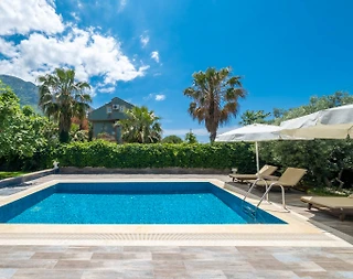 Fethiye Ölüdeniz'de Nezih Konumda, Özel Havuzlu, Kiralık Villa - 3