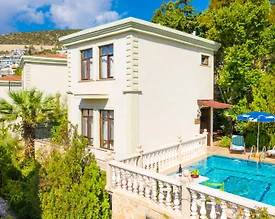 Kaş Kalkan'da Enfes Deniz Manzaralı, Özel Havuzlu, Kiralık Villa - 2