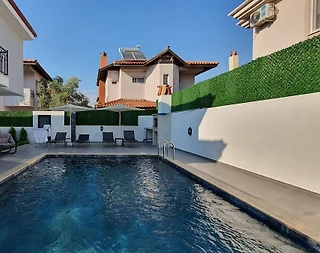 Ortaca Dalyan'da Merkezi Konumda, Özel Havuzlu, 8 Kişilik Villa - 3