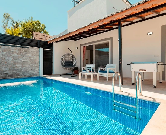 Kaş İslamlar'da Muhteşem Doğada, Özel Havuzlu, Balayı Villası - 1