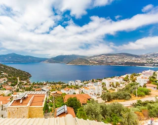 Kaş Kalkan'da Enfes Deniz Manzaralı, 8 Kişilik, Konforlu Villa - 5